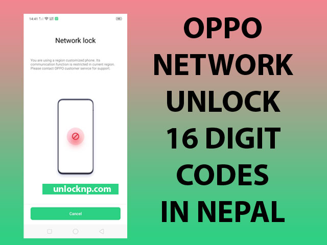 oppo unlock in Nepal