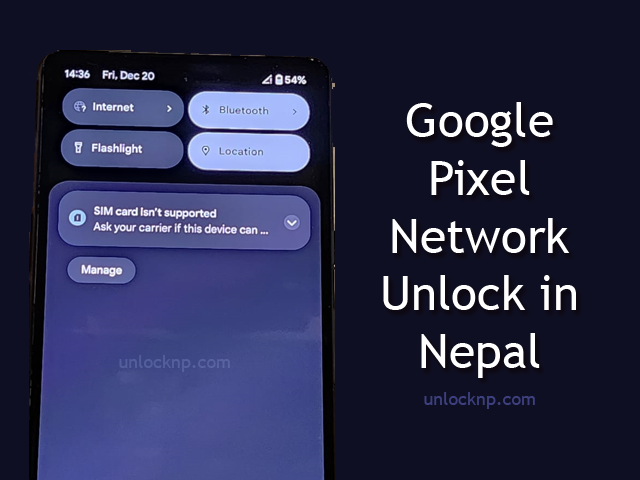 googlepixel network unlock